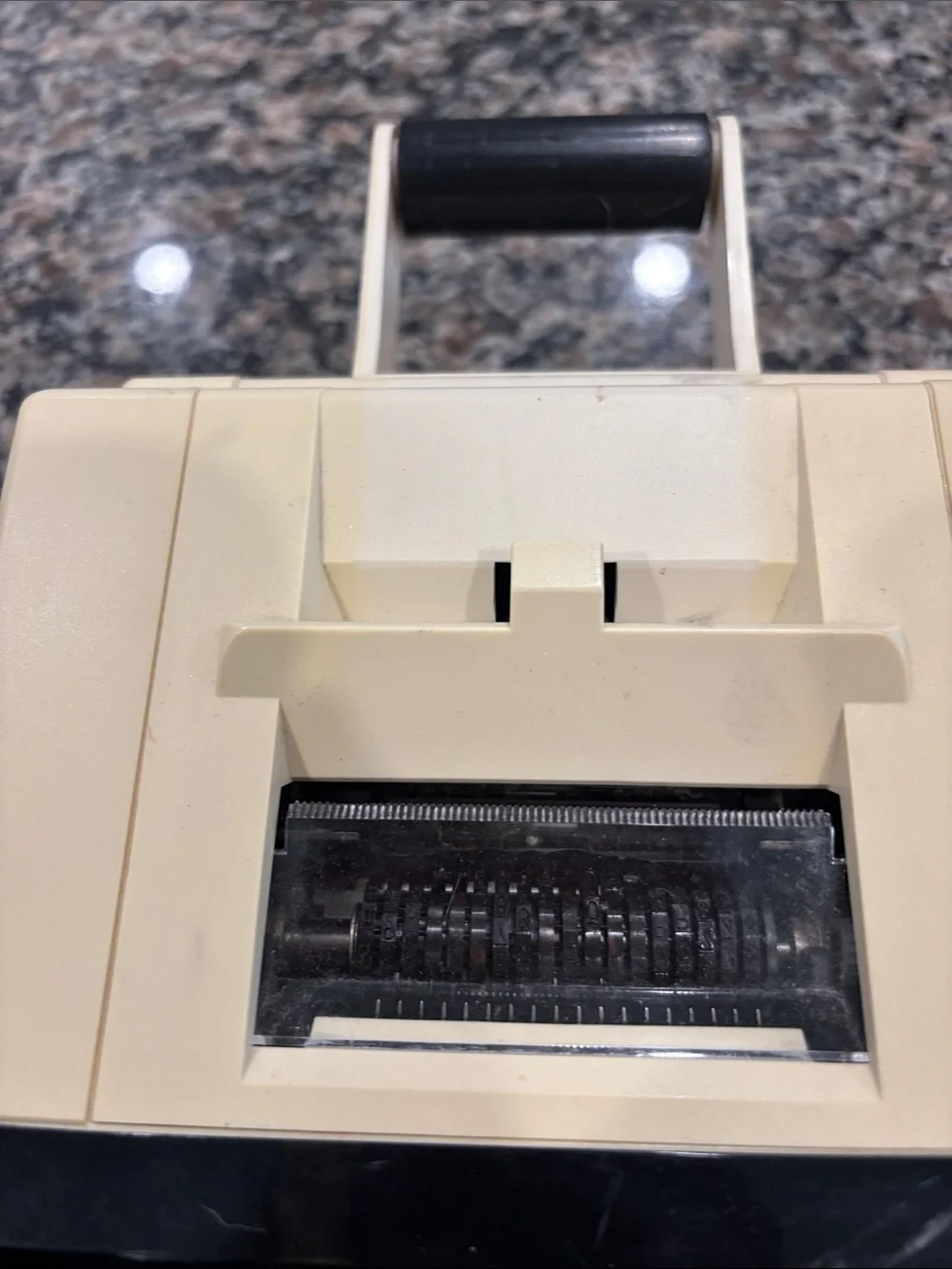 Vintage Canon MP21D printing calculator